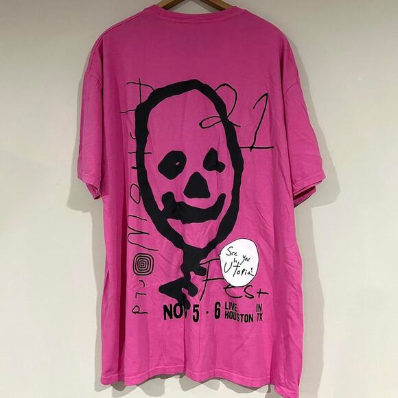 2021 Travis Scott Astroworld See You On The Other Side Tee Shirt - Picture 2 of 5